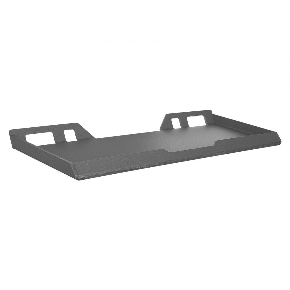 VEVOR 1/2 in Skid Steer Mount Plate, Universal Quick Attach Mount Plate, Easy to Bolt, 9000lbs Load Capacity, Heavy Duty Steel Loader Plates Compatible with Kubota Bobcat Skid Steers & Tractors