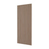 VEVOR Wood Wall Panels, 47.2 x 23.6 inches, Acoustic Slat Panels Oak Finish, Sound Absorbing for Living Rooms, Bedrooms, Offices, and Studios, Interior Wall Decor, PET Construction, Screw Kit, 8-Pack