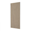 VEVOR Wood Wall Panels, 47.2 x 23.6 in, Acoustic Slat Panels, Oak Finish, Sound Absorbing for Living Rooms, Bedrooms, Offices, Studios, Interior Wall Decor, MDF & PET Construction, Screw Kit, 6-Pack