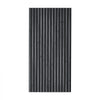 VEVOR Wood Wall Panels, 47.2 x 23.6 in, Acoustic Slat Panels, Black Oak, Sound Absorbing for Living Rooms, Bedrooms, Offices, Studios, Interior Wall Decor, MDF & PET Construction, Screw Kit, 6-Pack