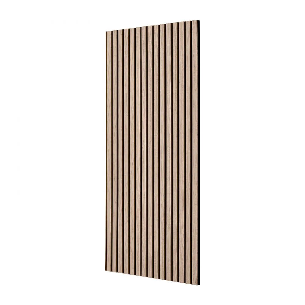 VEVOR Wood Wall Panels, 47.2 x 23.6 inches, Acoustic Slat Panels, Walnut, Sound Absorbing for Living Rooms, Bedrooms, Offices, Studios, Interior Wall Decor, MDF & PET Construction, Screw Kit, 6-Pack