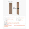 VEVOR Wood Wall Panels, 94.5 x 23.6 inches, Acoustic Slat Panels, Walnut, Sound Absorbing for Living Rooms, Bedrooms, Offices, Studios, Interior Wall Decor, MDF & PET Construction, Screw Kit, 2-Pack