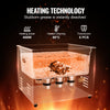 VEVOR Ultrasonic Cleaner, 15L Professional 360W Cleaning Machine with Timer & Heater, 40kHz Digital Ultrasonic Cleaner with Basket for Watch Glasses Jewelry Retainer Industrial Parts Tools