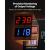 VEVOR Voltage Auto Converter Transformer, 6000VA, Heavy Duty Step Up/Down Power Transformer, 110V to 220V and 220V to 110V, with 3 US Outlets, 3 EU Outlets, LCD Display, Circuit Breaker Protection