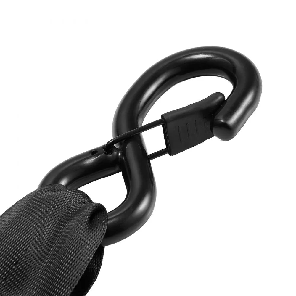 VEVOR Retractable Ratchet Straps, 2 in x 10 ft, Tie Down Straps with S Hooks, 3033 lbs Break Strength, 2 Soft Loops, Tie Down Ratcheting for Moving, Trailers, Motorcycles, Kayaks, Car Roof, 2 Pack