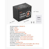 VEVOR 12V 100Ah LiFePO4 Battery, Up to 15000 Cycles, Deep Cycle Lithium Iron Phosphate Battery with Built-in BMS, Low Temperature Protection, 10 Years Lifetime, for Solar Off-Grid Home Energy Storage