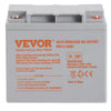 VEVOR Rechargeable AGM Marine Battery, 12V 40AH, with 400A Discharge Current, Ideal for Mobility Scooters, Electric Wheelchairs, Go-Karts, and e-Bikes