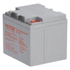 VEVOR Rechargeable AGM Marine Battery, 12V 40AH, with 400A Discharge Current, Ideal for Mobility Scooters, Electric Wheelchairs, Go-Karts, and e-Bikes