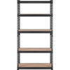 VEVOR Storage Shelving Unit, 5-Tier Adjustable, 2000 lbs Capacity, Heavy Duty Garage Shelves Metal Organizer Utility Rack, Black, 30" L x 12" W x 60" H for Kitchen Pantry Basement Bathroom Laundry