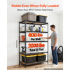 VEVOR Storage Shelves, 5-Tier Adjustable, 2000 lbs Capacity, Heavy Duty Garage Storage Shelving Unit, Metal Utility Rack Shelf, for Garage Warehouse Basement Kitchen, 48.35" W x 18.07" D x 71.38" H