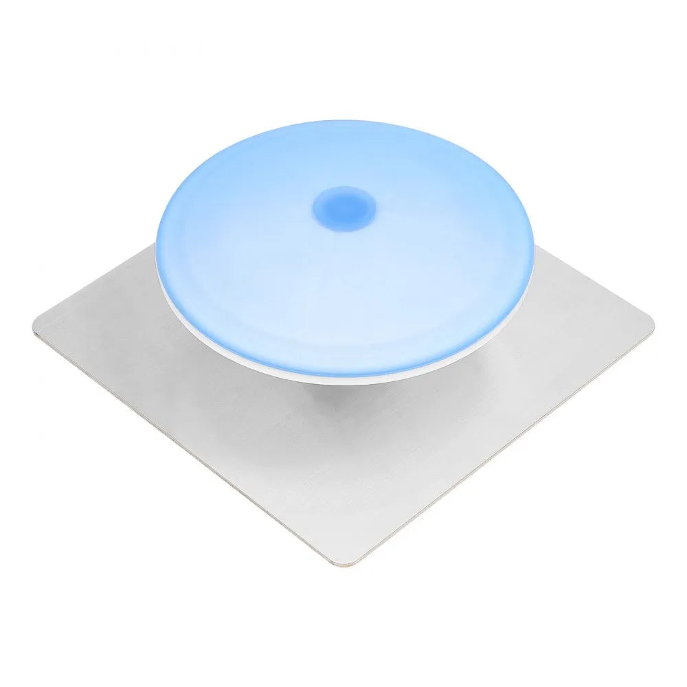 VEVOR Pond Aerator Air Diffuser, 8 in Durable Silicone Lake Aeration Diffuser with Weighted Base, Outdoor Pond Aeration Syetem Accessories for Efficient Oxygen Diffusion & Water Quality Improvement