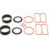 VEVOR Air Compressor Cylinder Sleeve & Compression Ring Kit, Stainless Steel Air Compressor Replacement Parts, Head Gaskets, Cylinder O-Rings, Sleeves, Piston Rings, Fits VEVOR 5.2 CFM Compressors