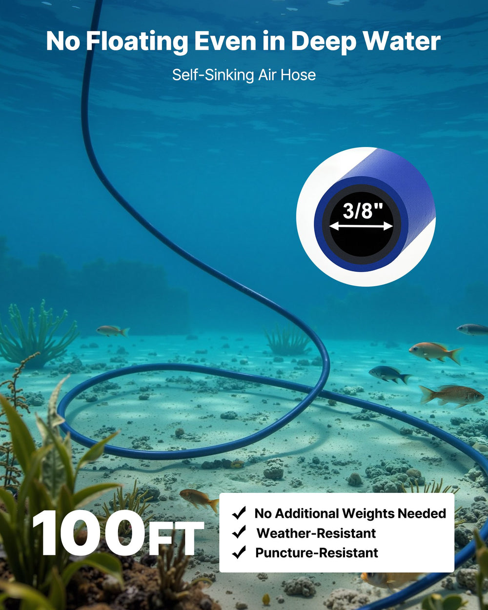 VEVOR pond aerator kit image 3
