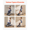 VEVOR Sissy Squat Machine, Multi-Function Deep Sissy Squat Bench for Leg Muscle Training, Easy Setup & Foldable Core Waistline & Glute Workout Equipment, Leg Exercise Machine for Home Gym, Black