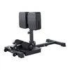 VEVOR Sissy Squat Machine, Multi-Function Deep Sissy Squat Bench for Leg Muscle Training, Easy Setup & Foldable Core Waistline & Glute Workout Equipment, Leg Exercise Machine for Home Gym, Black