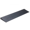 VEVOR 1.6" Rise Cuttable Threshold Ramp for Sweeping Robot, 35.4" Wide Natural Rubber Wheelchair Ramp, Non-Slip Solid Rubber Ramp with Double-Sided Tape for Doorways, Driveways, Bathroom, Smooth Tile