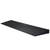 VEVOR 1.6" Rise Cuttable Threshold Ramp for Sweeping Robot, 35.4" Wide Natural Rubber Wheelchair Ramp, Non-Slip Solid Rubber Ramp with Double-Sided Tape for Doorways, Driveways, Bathroom, Smooth Tile