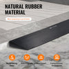 VEVOR 1.2" Rise Cuttable Threshold Ramp for Sweeping Robot, 35.4" Wide Natural Rubber Wheelchair Ramp, Non-Slip Solid Rubber Ramp with Double-Sided Tape for Doorways, Driveways, Bathroom, Smooth Tile