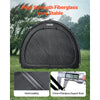VEVOR Bike Storage Tent, 4 to 5 Bikes, Outdoor Spacious Bike Storage Tent with Ventilated Window, Waterproof Fan-Shaped Bike Tent with High Strength Fiberglass & Dual Zippers, Fit for Bicycle