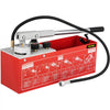 VEVOR Hydrostatic Pressure Test Pump, Test Up to 25 bar/2.5 MPa, 3.2 Gallon Tank, Hydraulic Manual Water Pressure Tester Kit with Two-Unit Gauge & R 1/2\" Connection, for Pipeline Fluid Pressure Testi