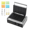 VEVOR Commercial Waffle Maker, 10PCS Rectangle Waffle Baker Machine, 1550W Non-Stick Stainless Steel Belgian Waffle Iron with Temp and Time Control, Handle, for Restaurant Bakery Snack Bar Family