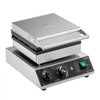 VEVOR Commercial Waffle Maker, 4PCS Round Waffle Baker Machine,1750W Non-Stick Stainless Steel Belgian Waffle Iron with Temperature and Time Control, for Restaurant Bakery Snack Bar Family