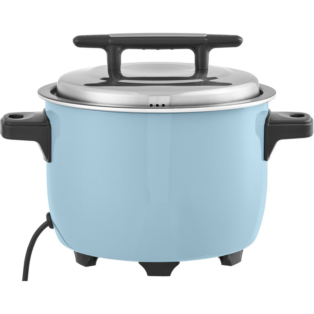 VEVOR Commercial Rice Cooker, 60-Cup Rice Cooker, 13.74 Qt / 13 Liter Large Rice Cooker and Warmer with Nonstick Inner Pot, Fast Cooking and 24-Hour Keep Warm, with Rice Cup and Paddle, for Restaurant