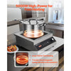 VEVOR Portable Induction Cooktop, 5000W Commercial Induction Burner with 16 Temperature Settings, Stainless Steel Countertop Induction Hot Plate with 4H Timer, Child Lock, for Restaurant Cooking