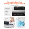 VEVOR Portable Induction Cooktop, 5000W Commercial Induction Burner with 16 Temperature Settings, Stainless Steel Countertop Induction Hot Plate with 4H Timer, Child Lock, for Restaurant Cooking