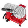 VEVOR Commercial Meat Slicer 340W Electric Deli Food Slicer 10 inch Blade, 350-400RPM Electric Food Slicer, Carbon Steel Blade Meat Slicer, 0-0.47 inch Adjustable Thickness for Commercial and Home Use