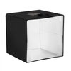VEVOR Photo Studio Light Box, 12" x 12", 3000-5600K Adjustable 3 Color Temperatures Professional Shooting Tent Kit with 120 LED 6 Double-Sided Color Backdrops, High CRI ≥ 95 for Small Size Products
