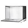 VEVOR Photo Studio Light Box, 12" x 12", 3000-5600K Adjustable 3 Color Temperatures Professional Shooting Tent Kit with 120 LED 6 Backdrops Soft Light Cloth, High CRI ≥ 95 for Small Size Products