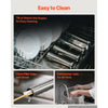 VEVOR Electric Sausage Stuffer 22 lbs Vertical Meat Maker Stainless Steel, for Commercial Use, Stepless Speed Control Meat Stuffer, Sausage Filler Kit, 4 Filling Tubes & Foot Pedal, ETL Approved