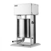VEVOR Electric Sausage Stuffer 22 lbs Vertical Meat Maker Stainless Steel, for Commercial Use, Stepless Speed Control Meat Stuffer, Sausage Filler Kit, 4 Filling Tubes & Foot Pedal, ETL Approved