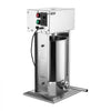 VEVOR Electric Sausage Stuffer 25 lbs Vertical Meat Maker Stainless Steel, for Commercial Use, Stepless Speed Control Meat Stuffer, Sausage Filler Kit, 4 Filling Tubes & Foot Pedal, ETL Approved
