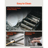VEVOR Electric Sausage Stuffer 33 lbs Vertical Meat Maker Stainless Steel, for Commercial Use, Stepless Speed Control Meat Stuffer, Sausage Filler Kit, 4 Filling Tubes & Foot Pedal, ETL Approved