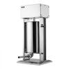 VEVOR Electric Sausage Stuffer 33 lbs Vertical Meat Maker Stainless Steel, for Commercial Use, Stepless Speed Control Meat Stuffer, Sausage Filler Kit, 4 Filling Tubes & Foot Pedal, ETL Approved