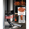 VEVOR Manual Sausage Stuffer 22 lbs/ 10L Vertical Meat Maker Stainless Steel, for Home Camping Outdoor Grill BBQ, Dual-Speed Meat Stuffer, Professional Heavy Duty Sausage Filler Kit, 4 Filling Tubes