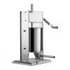 VEVOR Manual Sausage Stuffer 22 lbs/ 10L Vertical Meat Maker Stainless Steel, for Home Camping Outdoor Grill BBQ, Dual-Speed Meat Stuffer, Professional Heavy Duty Sausage Filler Kit, 4 Filling Tubes