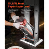 VEVOR Manual Sausage Stuffer 15 lbs/ 7L Vertical Meat Maker Stainless Steel, for Home Camping Outdoor Grill BBQ, Dual-Speed Meat Stuffer, Professional Heavy Duty Sausage Filler Kit, 4 Filling Tubes