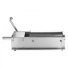 VEVOR Manual Sausage Stuffer 11 lbs/ 5L Horizontal Meat Maker Stainless Steel, for Home Camping Outdoor Grill BBQ, Dual-Speed Meat Stuffer, Professional Heavy Duty Sausage Filler Kit, 4 Filling Tubes