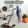 VEVOR Shop Vacuum Wet And Dry, 5 Gallon 6 Peak HP Wet/Dry Vac, Powerful Suction with Blower Function with Attachments 2-in-1 Crevice Nozzle, Small Shop Vac Perfect for Carpet Debris, Pet Hair, Car