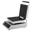VEVOR Mini Dutch Pancake Maker, 25PCS 43mm Diameter Dorayaki Baker Machine, 1700W Commercial Electric Poffertjes Grill, Non-stick Stainless Steel, Temp & Time Control, for Home Kitchen Restaurant