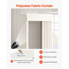 VEVOR Fitting Room, Moveable Dressing Room with Thick Curtains, Privacy Space with Casters and a Sturdy Metal Hook, for Boutique, Mall, Tailor's Store & Outdoor (39 x 39 x 81 in, Black and Beige)