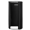 VEVOR Fitting Room, Portable Dressing Room with Thick Polyester Curtains, Privacy Space with Shading Curtain and a Hook, for Boutique, Mall, Tailor's Store & Outdoor Activity 39 x 37 x 79 in (Black)