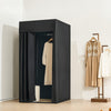 VEVOR Fitting Room, Portable Dressing Room with Thick Polyester Curtains, Privacy Space with Shading Curtain and a Hook, for Boutique, Mall, Tailor's Store & Outdoor Activity 39 x 39 x 78 in (Black)