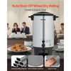 VEVOR Commercial Coffee Urn, 30 Cup 4.5 L Hot Beverage Dispenser with Dripless Faucet, Quick-Brewing Commercial Coffee Maker, Automatic Temperature Control, for Catering, Party, Church & Restaurant