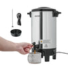 VEVOR Commercial Coffee Urn, 30 Cup 4.5 L Hot Beverage Dispenser with Dripless Faucet, Quick-Brewing Commercial Coffee Maker, Automatic Temperature Control, for Catering, Party, Church & Restaurant