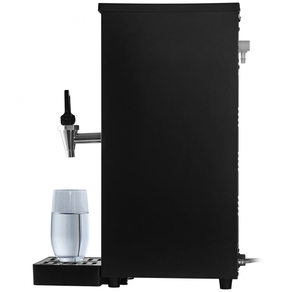 VEVOR Commercial Water Boiler, Electric Hot Water Dispenser with 316 Stainless Steel Heating Tube, 1500W Step-by-step Fast Heating 50L per Hour Hot Water Boiler, for Coffee Tea Restaurant Office
