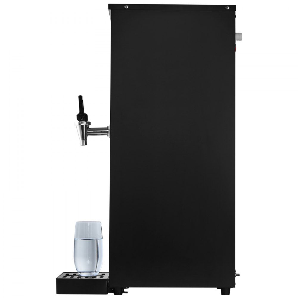 VEVOR Commercial Water Boiler, Electric Hot Water Dispenser with 316 Stainless Steel Heating Tube, 1500W Step-by-step Fast Heating 50L per Hour Hot Water Boiler, for Coffee Tea Restaurant Office